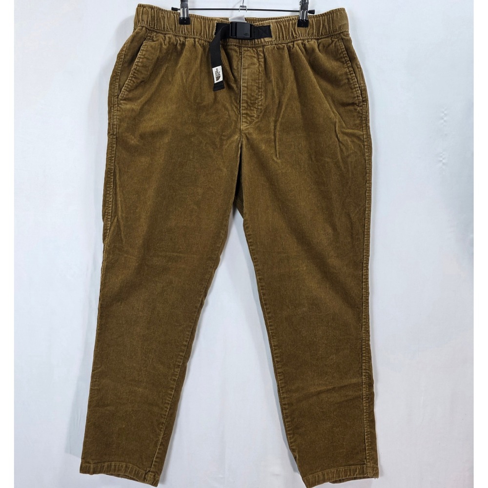 The North Face Corduroy Pants Berkeley Cord Field Pant Men L Brown Outdoor Belt